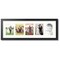 ArtToFrames Collage Photo Picture Frame with 5 - 5x7 inch Openings, Framed in Black with Over 62 Mat Color Options and Plexi Glass (CSM-3926-152)